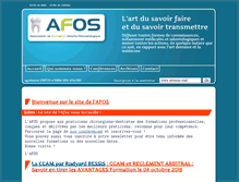 Tablet Screenshot of lafos.fr